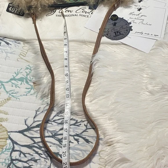Holy Cow Couture Fur and Patterned Bag-Wild One
